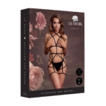 Body curvy con coppe aperte e reggicalze, per curve seducenti – LIN - immagine 7