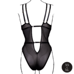 Body in pizzo con cursori regolabili, per una silhouette curvy – Le Desir - immagine 11