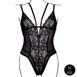 Body in pizzo con cursori regolabili, per una silhouette curvy – Le Desir - immagine 4