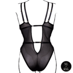 Body in pizzo con cursori regolabili, per una silhouette curvy – Le Desir - immagine 5