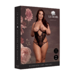 Body in pizzo con coppe aperte per un look curvy seducente – Le Desir
