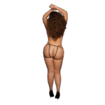 Perizoma seducente con apertura intima e dettagli dorati per look audaci - Le Désir by Shots - immagine 10