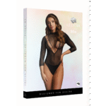 Body in rete con scollo a V e maniche corte per una silhouette sensuale – Le Desir - immagine 13