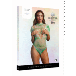 Body in rete con scollo a V e maniche corte per una silhouette sensuale – Le Desir - immagine 7