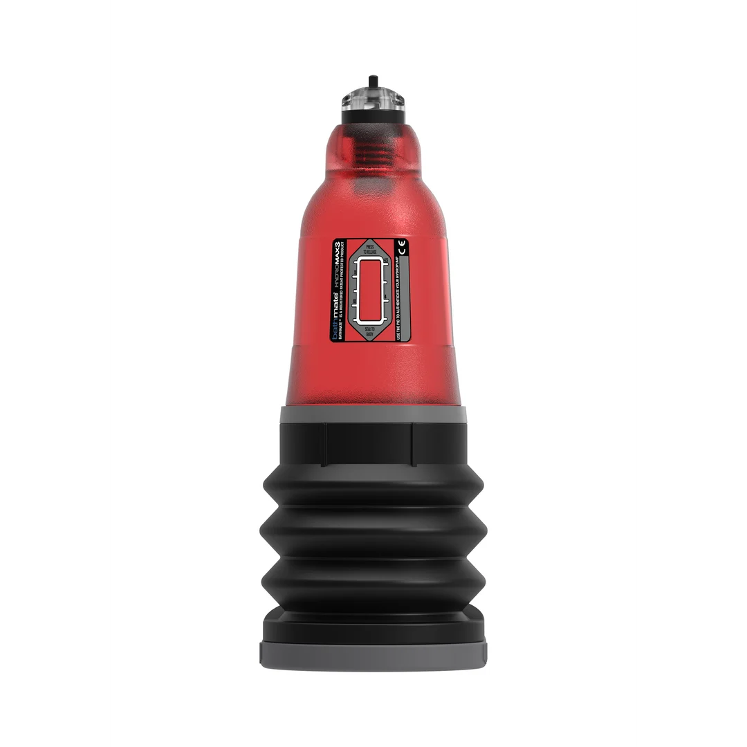Bathmate HydroMax3 pompa manuale per il pene rossa - immagine 2