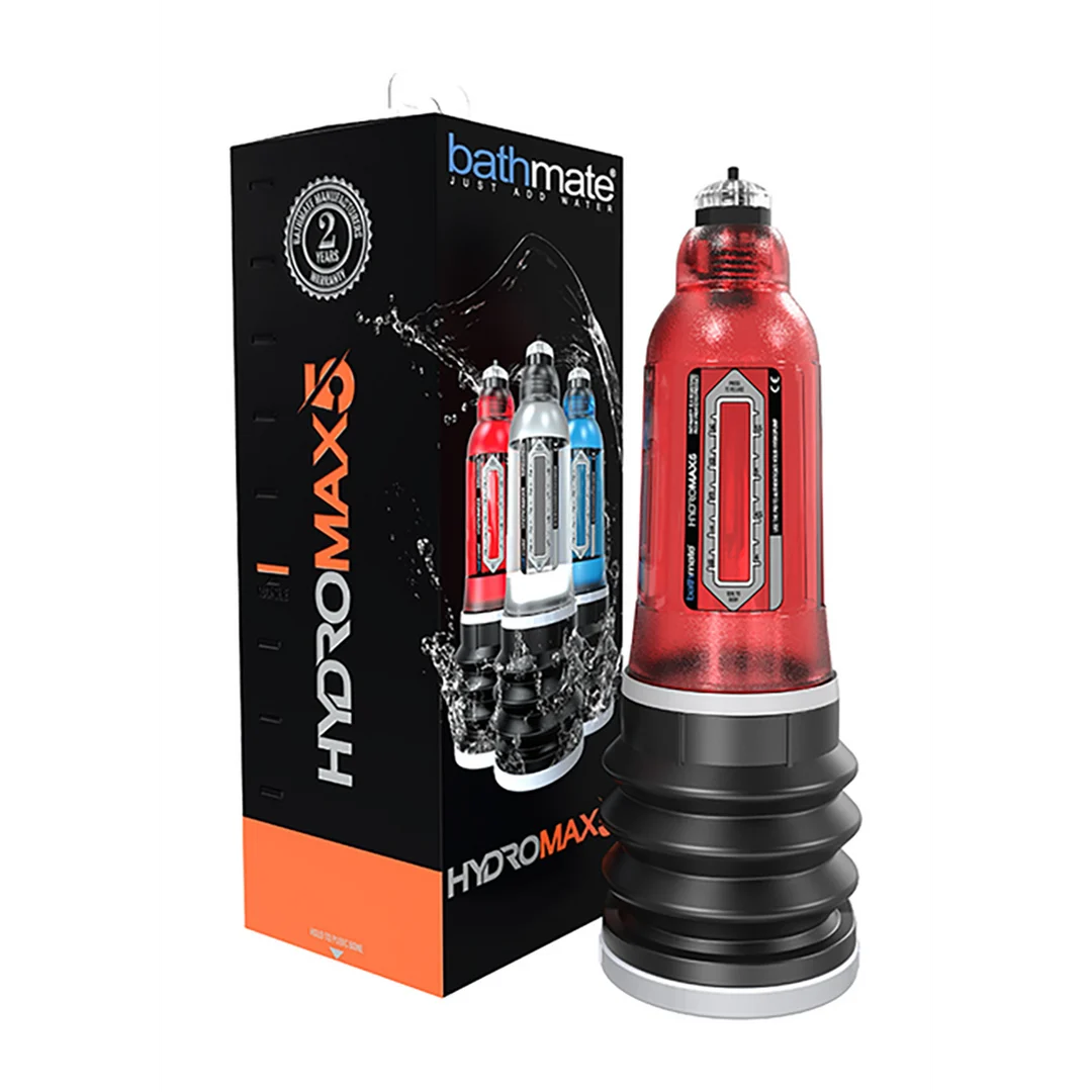 Pompa per pene manuale con cuscinetti comfort – HydroMax5 - immagine 1
