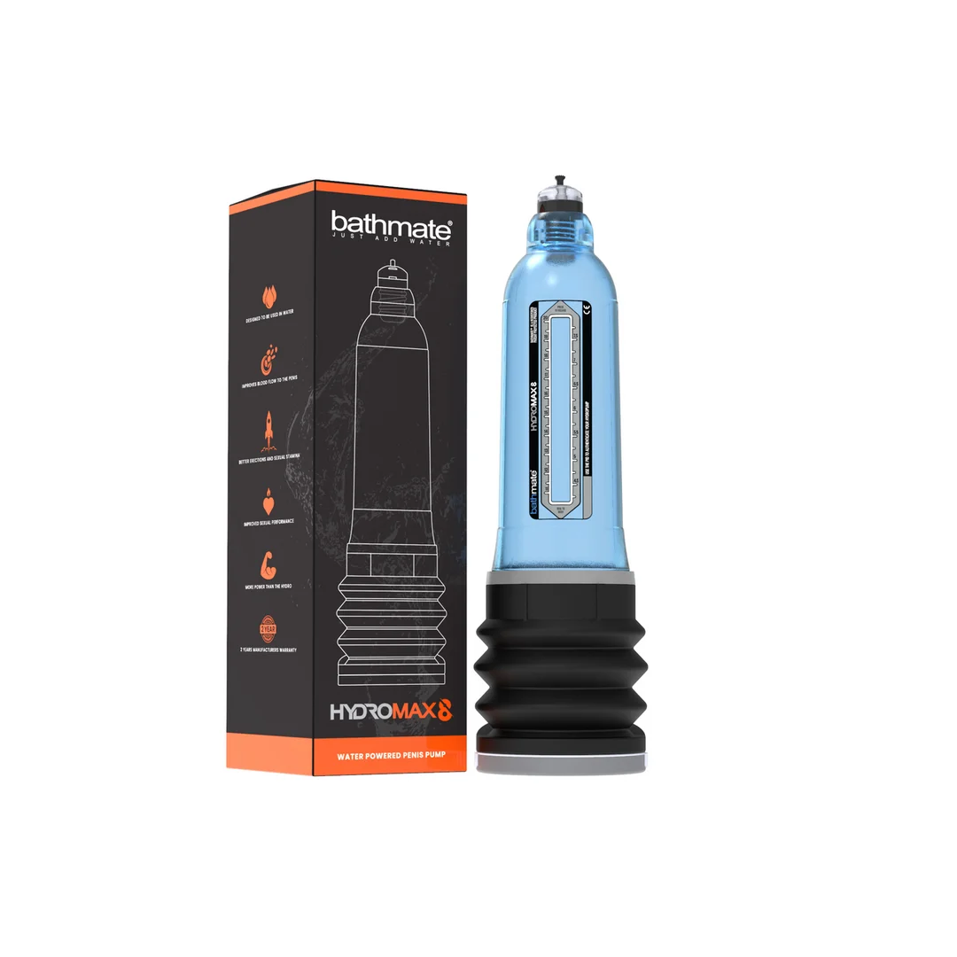 Pompa per il pene con sistema ad acqua – HydroMax8 - immagine 1