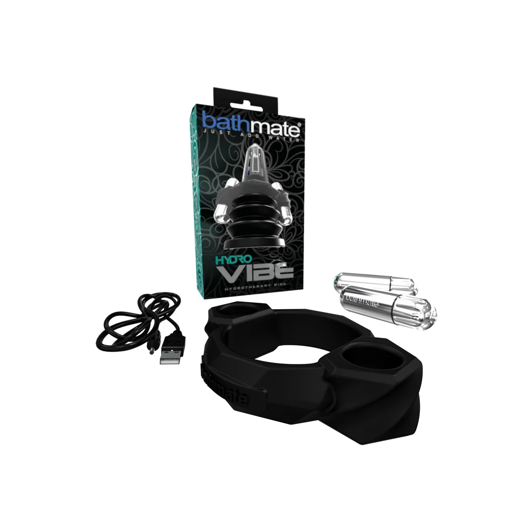 BM-VR-HV-2 Pompa per il pene con idrovibrazione: nera - immagine 1