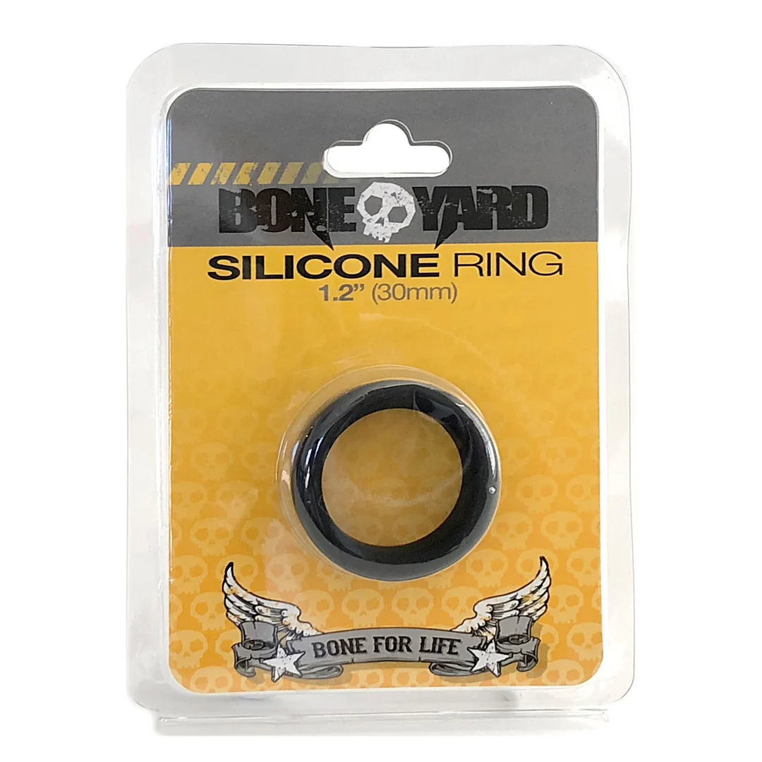 Anello fallico non vibrante con elasticità tripla – 1,2 / 30 mm - immagine 1