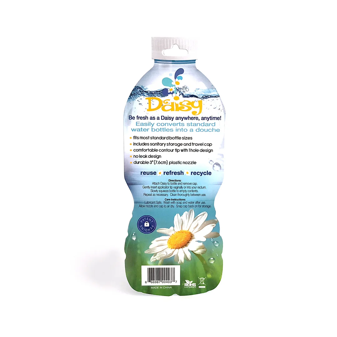 Doccia anale – Adattatore per clistere per bottiglie d’acqua standard, bocchetta da 2,5 pollici – Uomo – Skwert - immagine 2