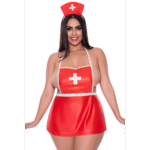 Abito Magic Silk Dress Up rosso e bianco - immagine 12