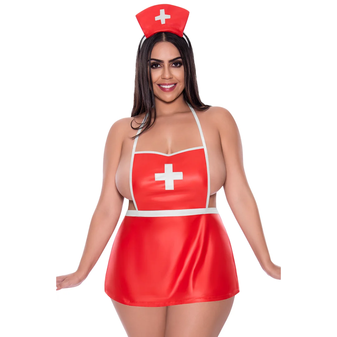Abito Magic Silk Dress Up rosso e bianco - immagine 12