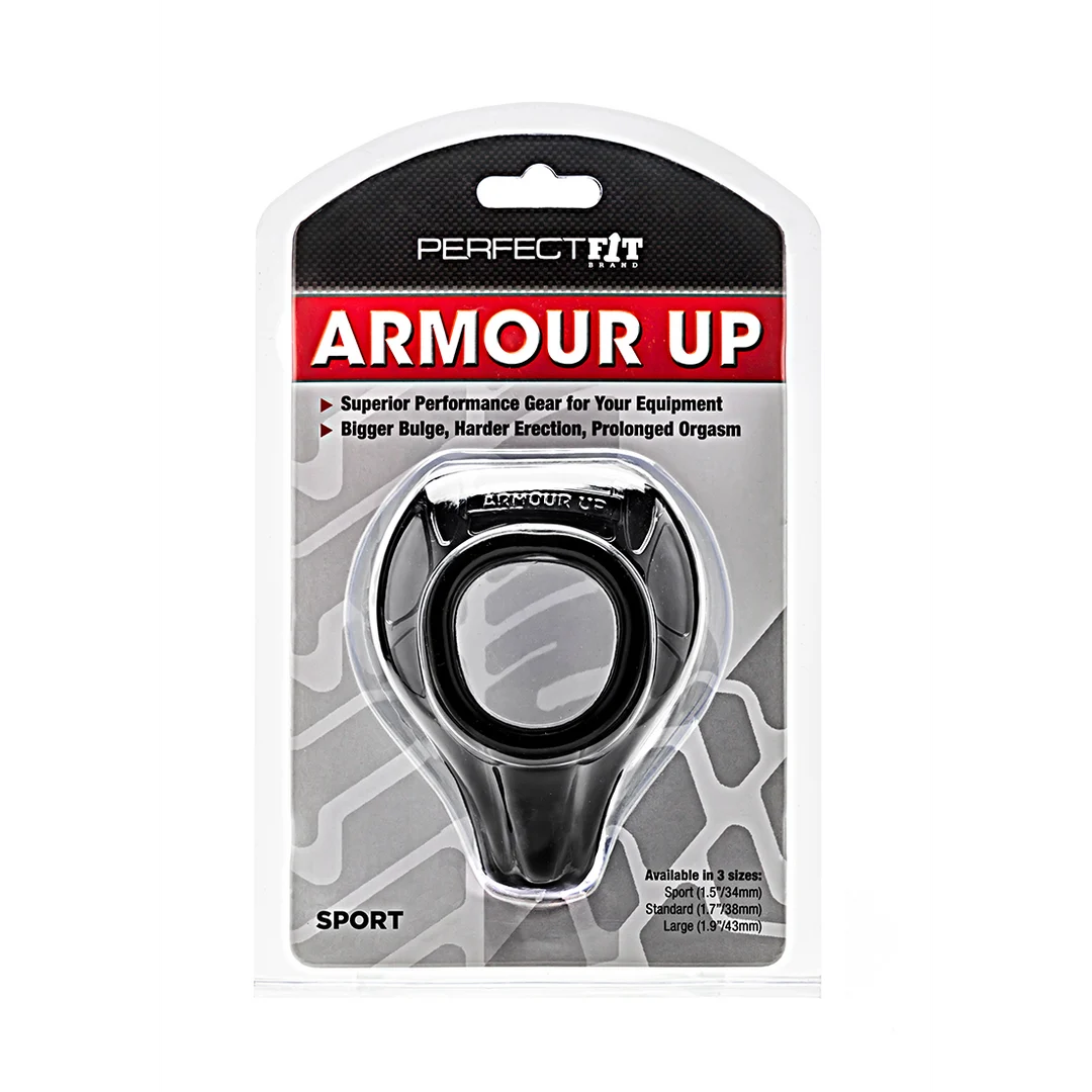 CA-06B-2 Anello fallico in plastica Armor Up - immagine 1