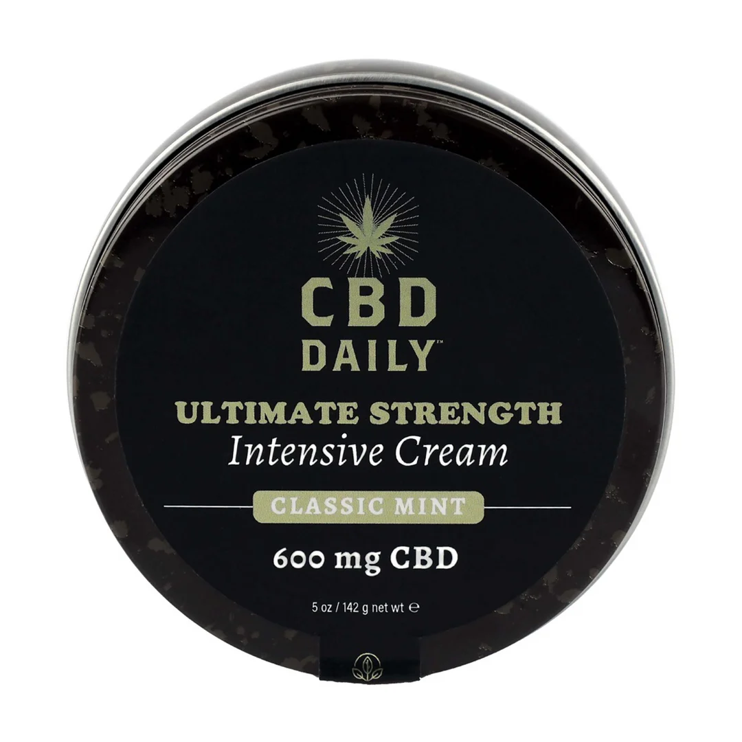 CBDUSCC500-5 Crema CBD per uso localizzato – Ultimate Strength Classic Mint – CBD Daily - immagine 1