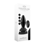 Vibratore allungabile in vetro Chrystalino con ventosa