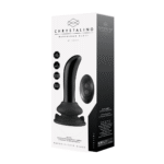 Chrystalino Prickly Smooth, vibratore in vetro - immagine 3