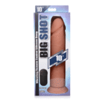 Dildo vibrante in silicone Curve Toys con telecomando - immagine 2