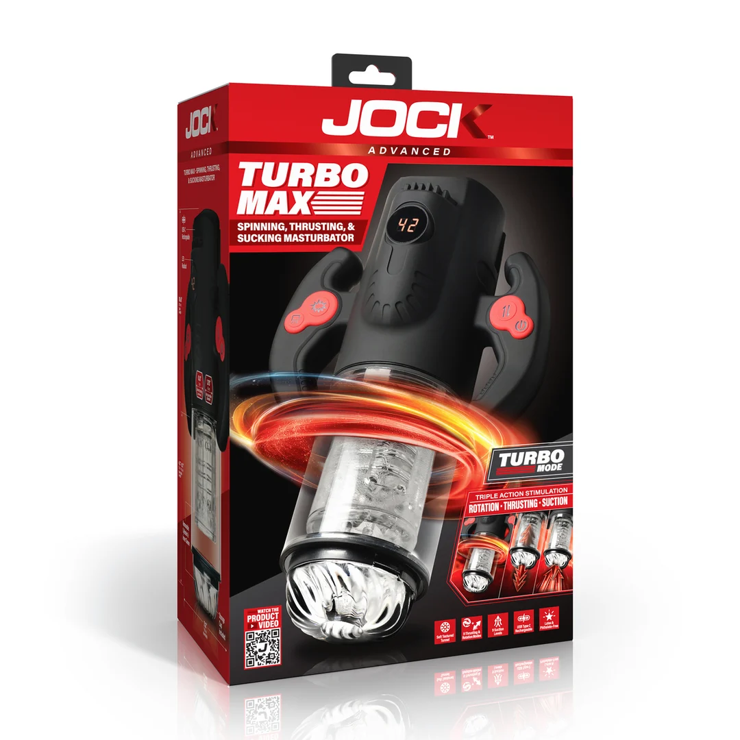 CN1001-2 Masturbatore Curve Toys Turbo Max - immagine 1