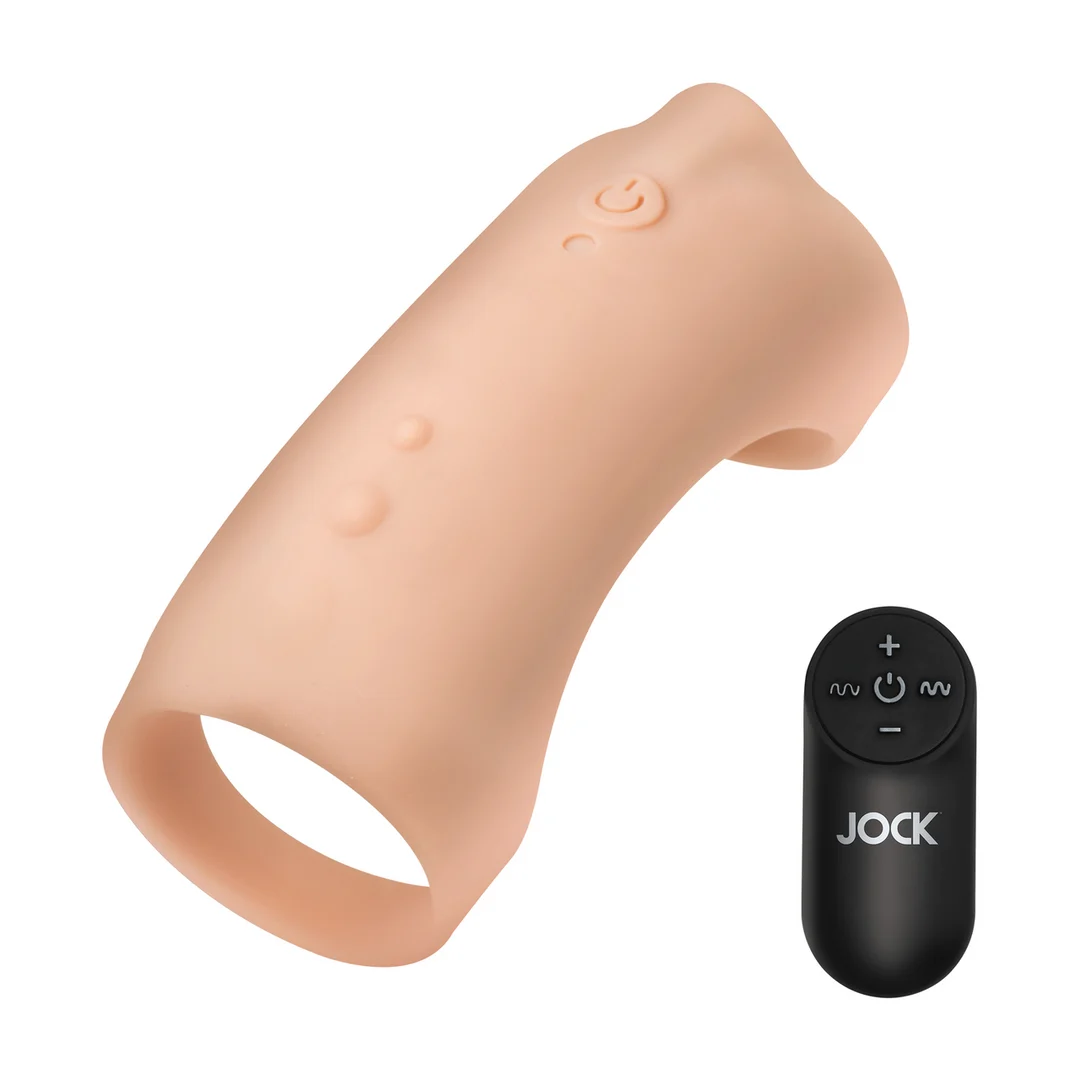 Curve Toys Guaina vibrante per pene in silicone - immagine 3