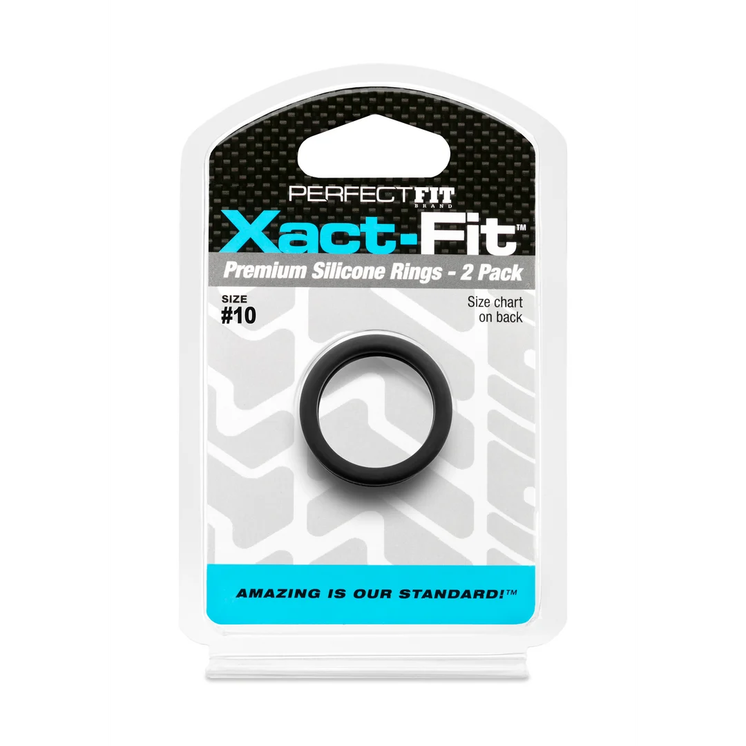 Anelli fallici PerfectFit Xact Fit #10, confezione da 2 - immagine 1