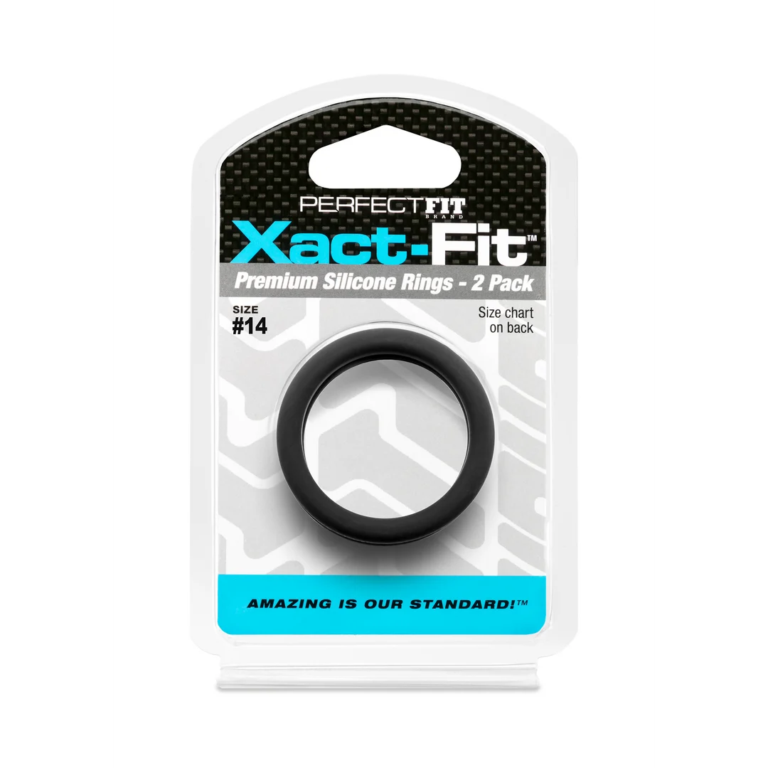 Anello fallico PerfectFit Xact Fit #14, confezione da 2 - immagine 1