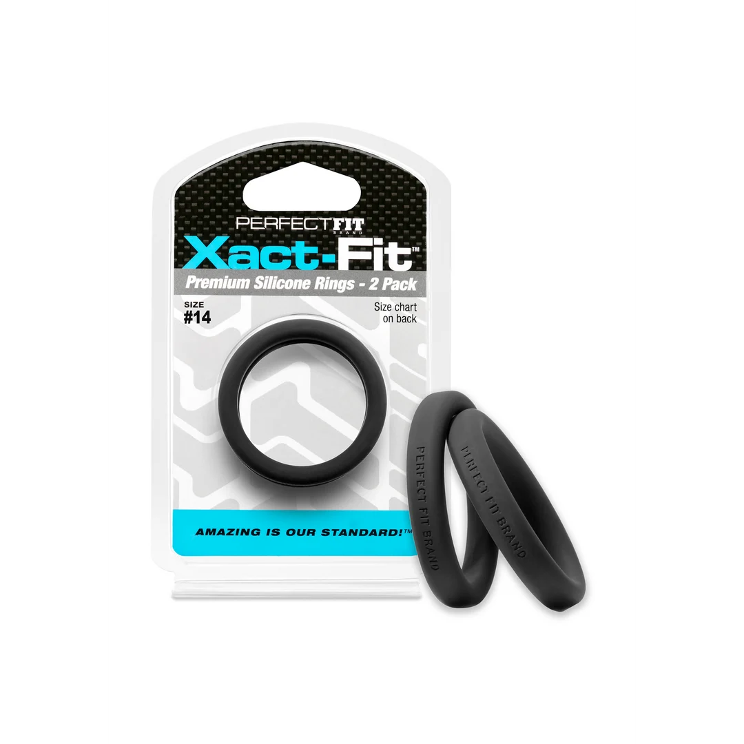 Anello fallico PerfectFit Xact Fit #14, confezione da 2 - immagine 4