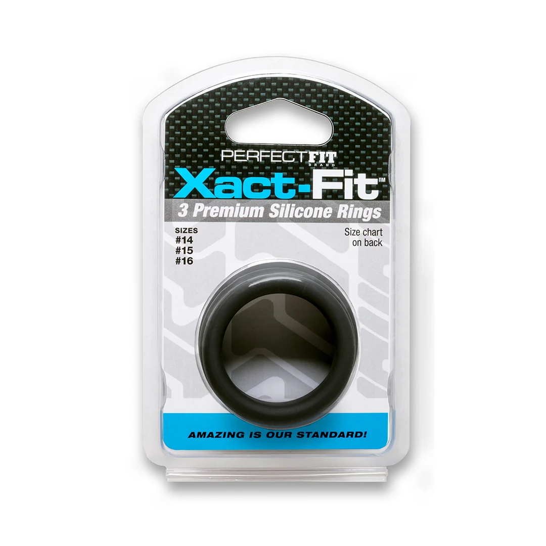 CR-91B-2 Set di anelli fallici PerfectFit Xact Fit S/M - immagine 1
