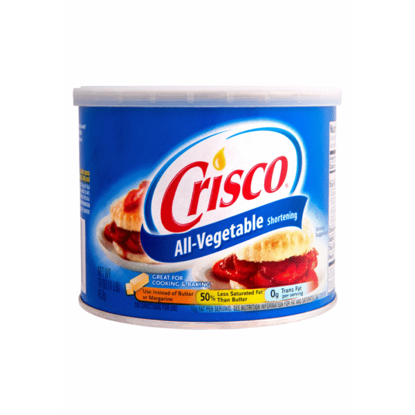 Crisco All Vegetable Shortening 16 oz / 453 gr