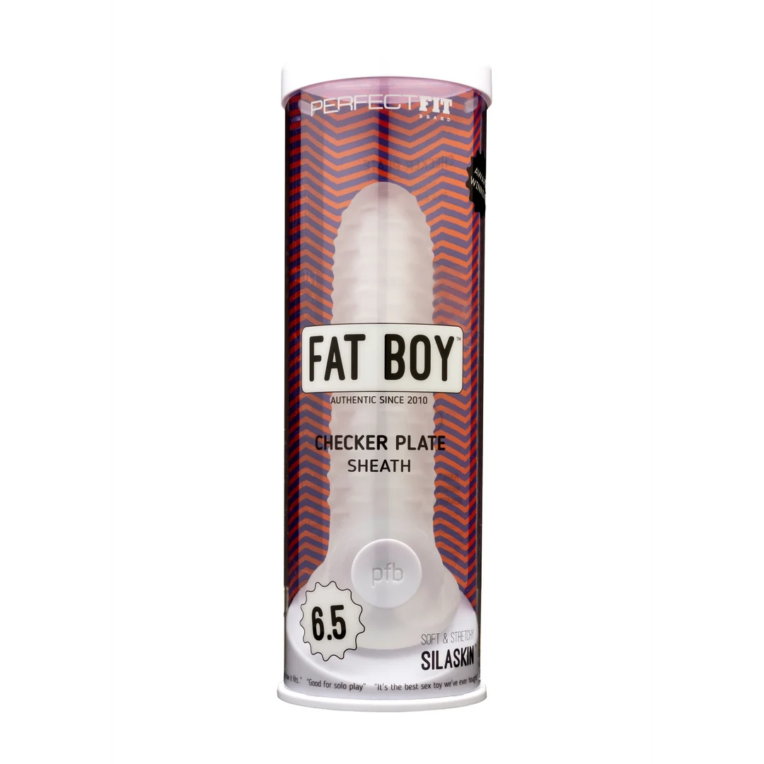 PerfectFitBrand Fat Boy Checker Plate guaina per il pene