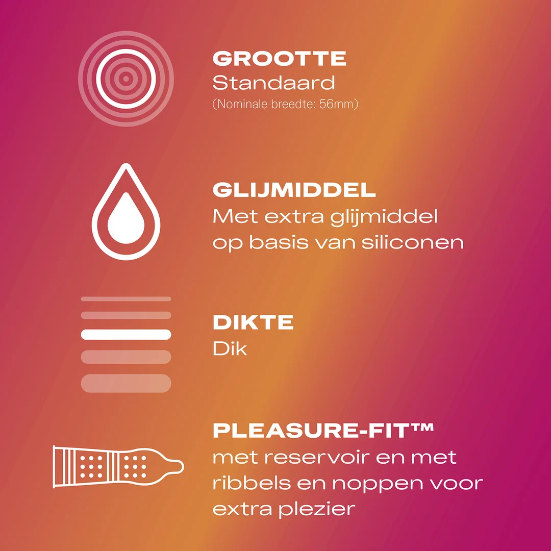 Preservativi Durex Pleasure Me, 10 pezzi - immagine 5