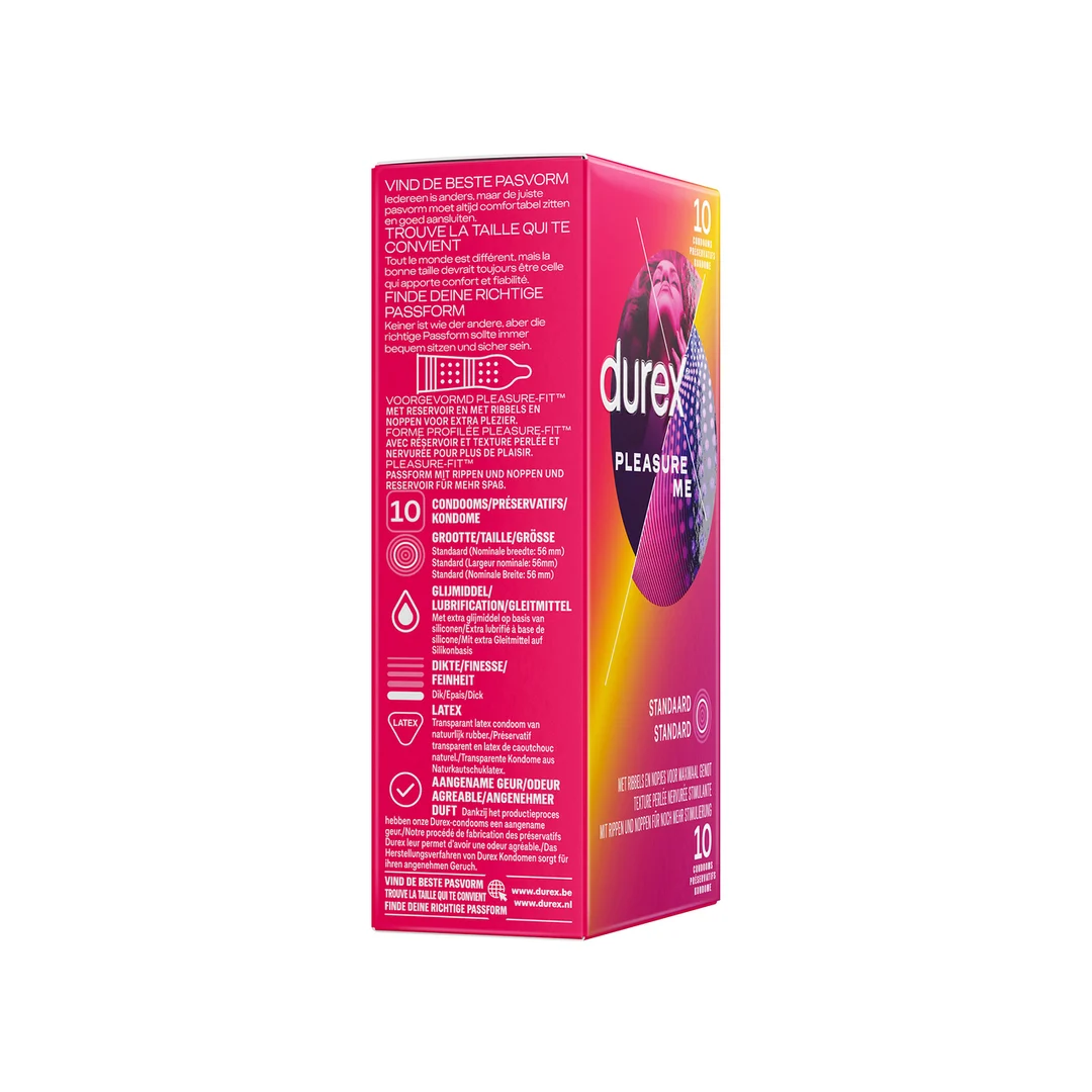 Preservativi Durex Pleasure Me, 10 pezzi - immagine 2