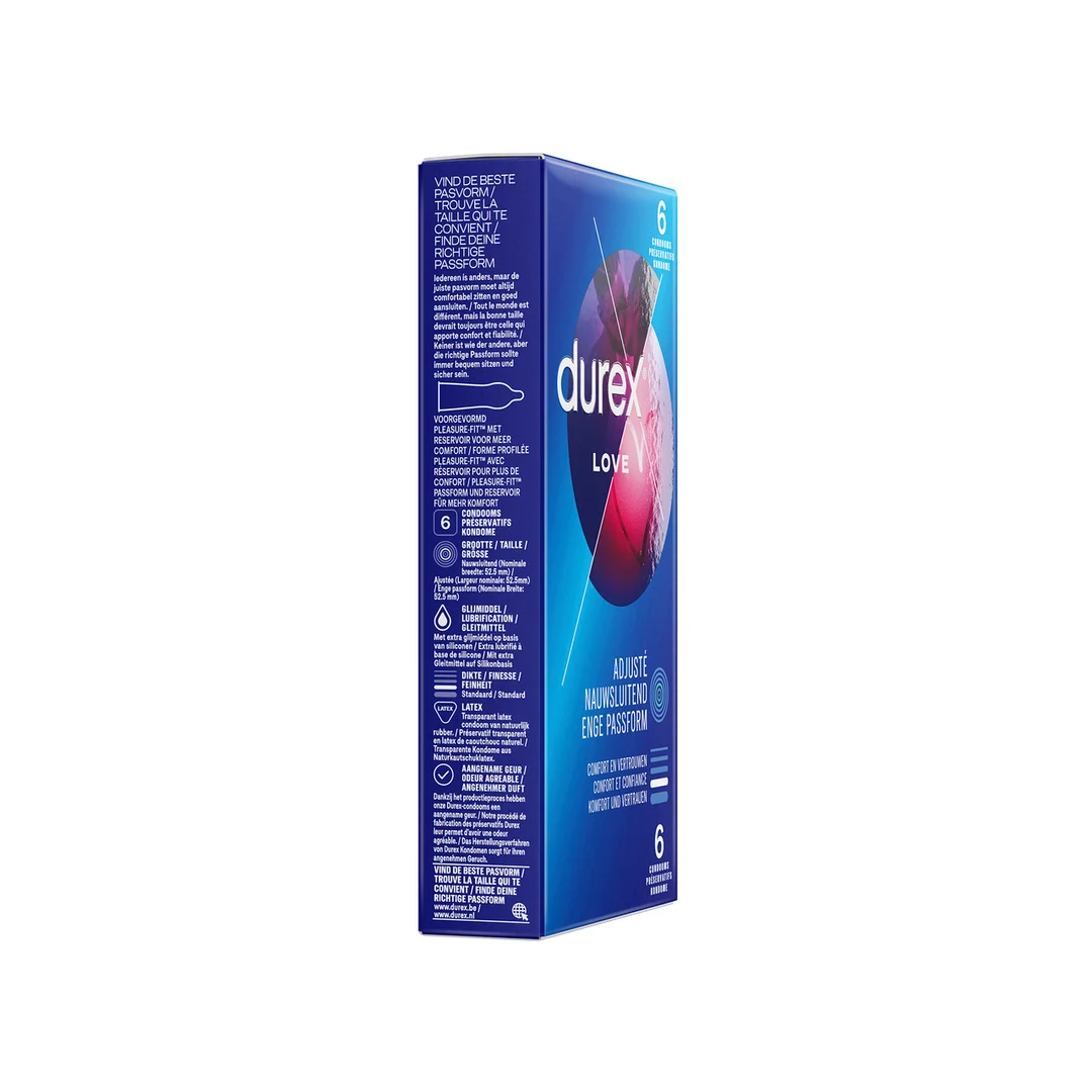 Preservativi trasparenti – 6 pezzi – Durex Originals Classic - immagine 2
