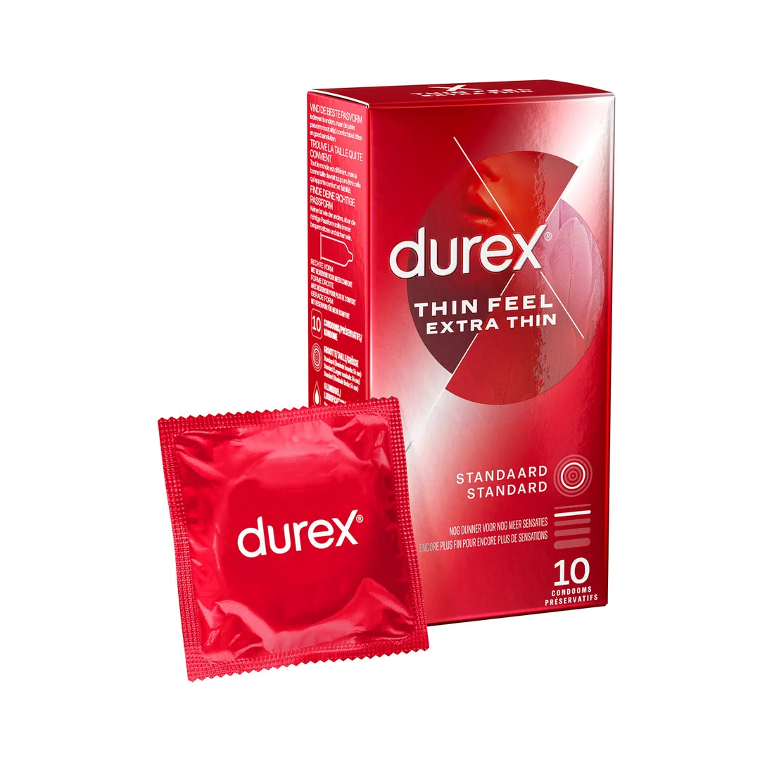 Preservativi Durex Thin Feel Extra Thin, 10 pezzi - immagine 4