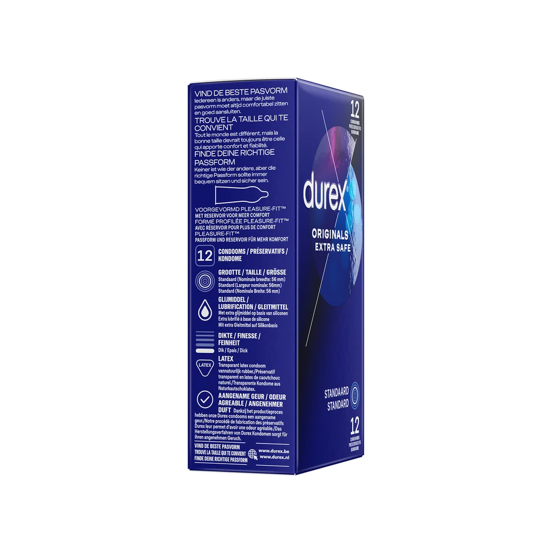 Preservativi extra sicuri – 12 pezzi – Durex Orgasm'Intense - immagine 2