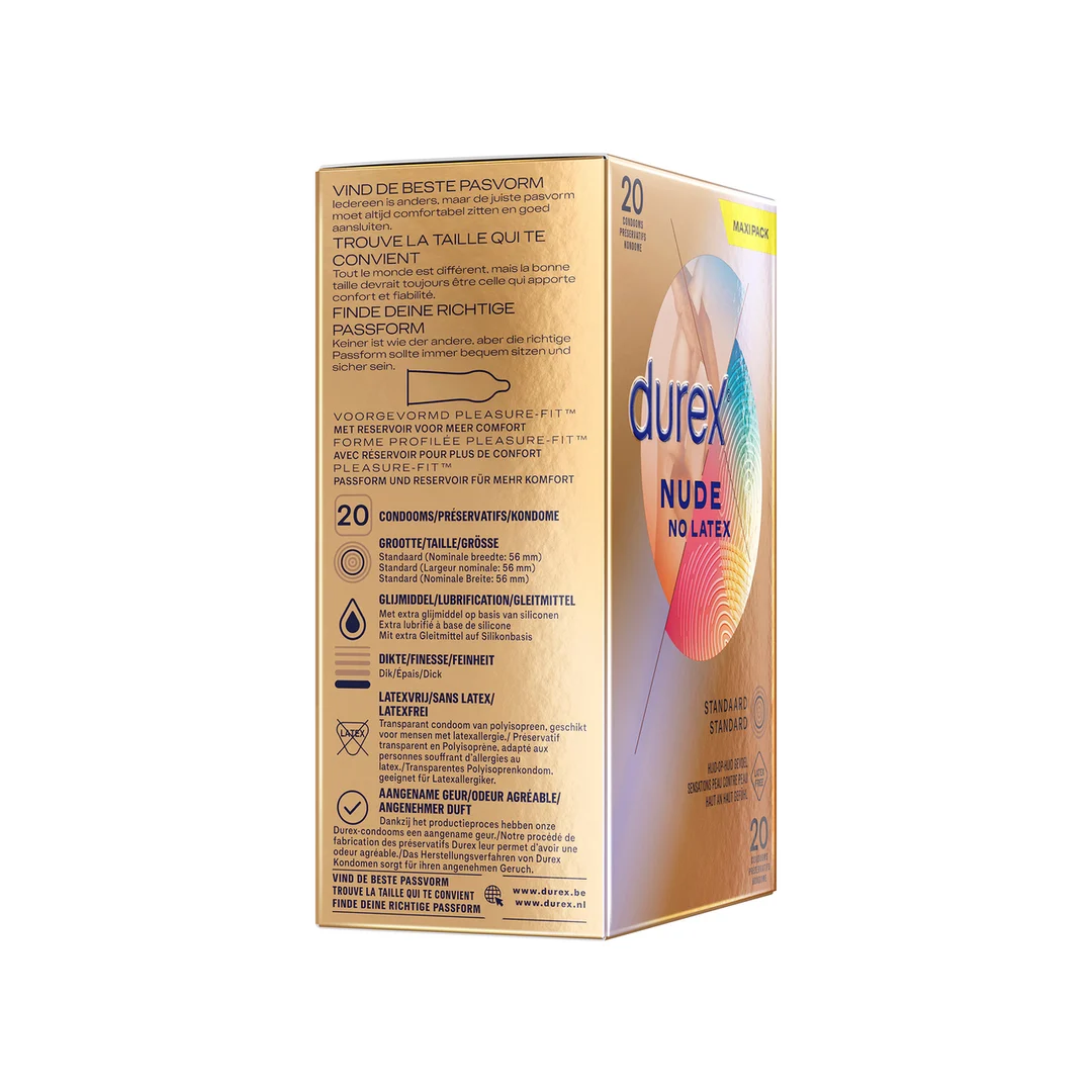 Preservativi Durex Nude Extra Large - immagine 2