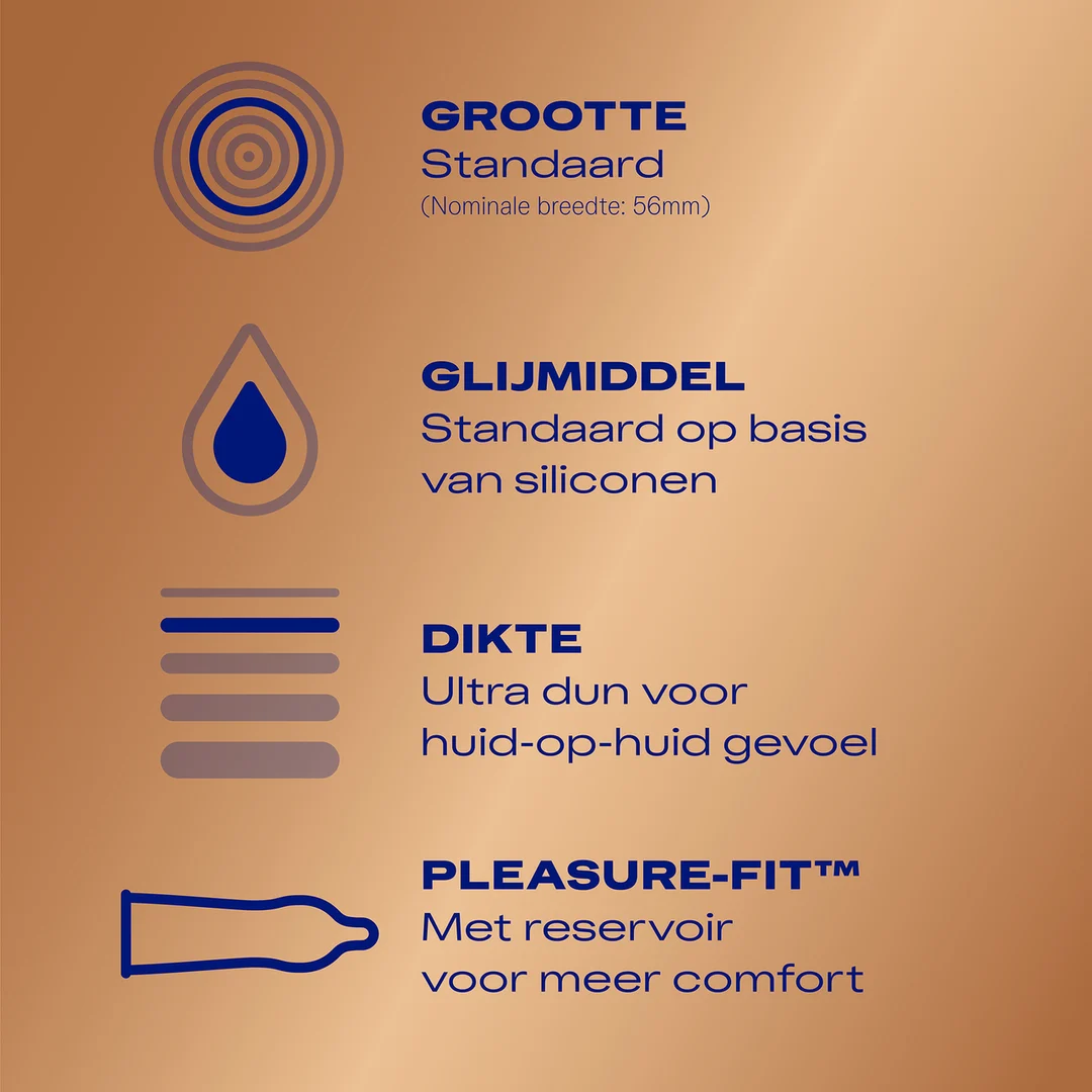 Preservativi Durex Nude Classic, 10 pezzi - immagine 5