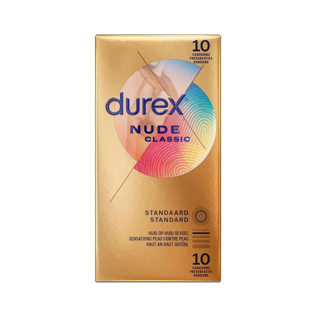 Preservativi Durex Nude Classic, 10 pezzi