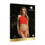 Completo lingerie sexy plus size con apertura sul cavallo, per un look da festa – LIN - immagine 13