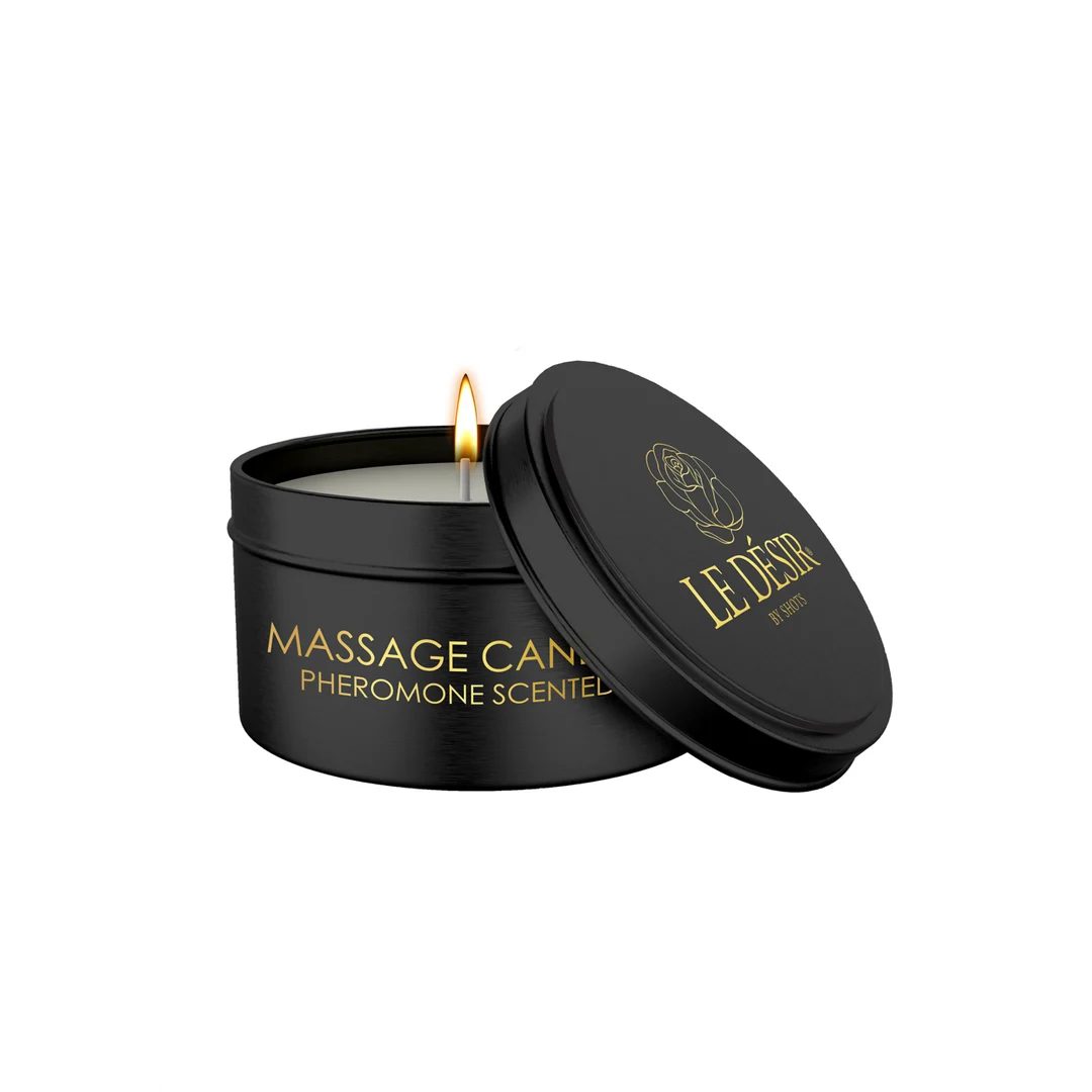 Candela da massaggio, candela erotica da massaggio, profumo ai feromoni (femminile), Le Désir by Shots - immagine 6