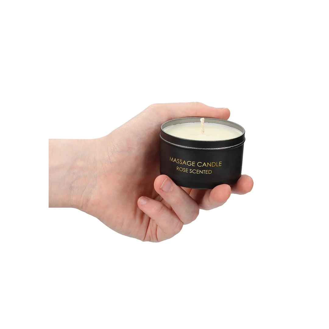 Candela da massaggio – Candela erotica per massaggi sensuali – Profumo di rosa – Le Désir by Shots - immagine 5