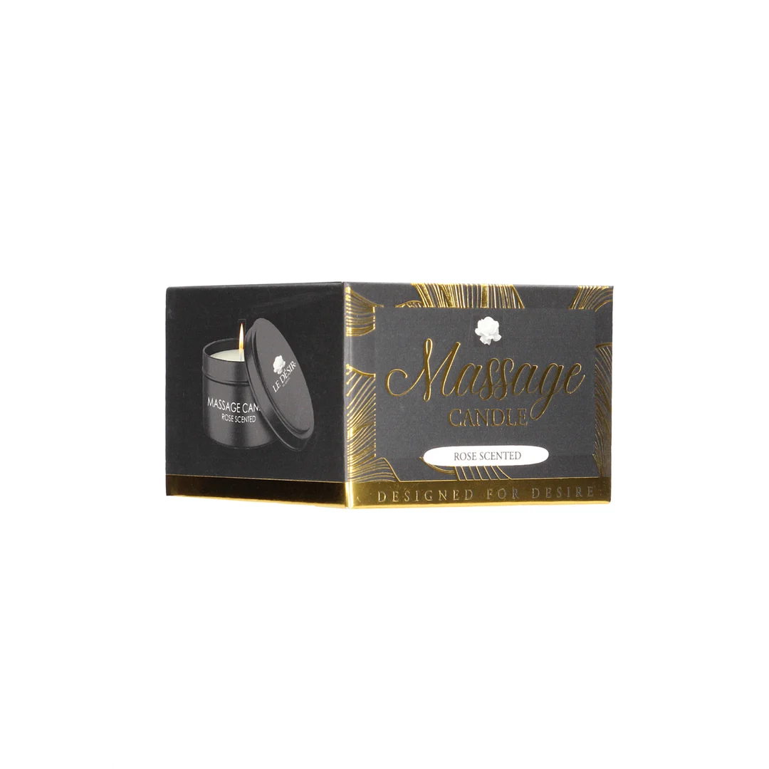 DCO009-2 Candela da massaggio – Candela erotica per massaggi sensuali – Profumo di rosa – Le Désir by Shots - immagine 1