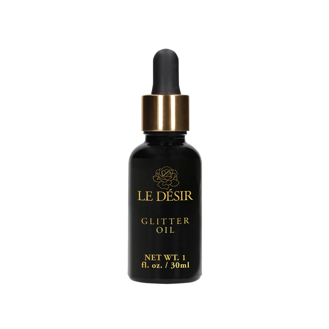 Olio corpo Glow – glitter leggero per il corpo con una naturale luminosità dorata – profumo di camomilla e mandarino – Le Désir by Shots – 1 fl oz / 30 ml - immagine 3