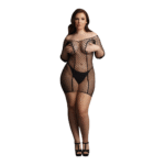 Babydoll in rete per valorizzare con eleganza le forme curvy – Le Desir - immagine 4