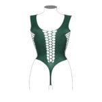 Body curvy con scollo a V e pannelli coprenti per valorizzare le tue forme – LIN - immagine 24