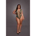 Body curvy con scollo a V e pannelli coprenti per valorizzare le tue forme – LIN - immagine 21