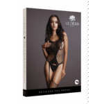 Bodystocking a rete con stile reggicalze e maglia larga per silhouette curvy | LIN - immagine 7