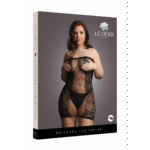 Mini abito sensuale in pizzo e rete per valorizzare le curve – LIN