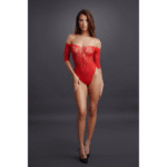 Teddy senza cavallo con strass e top in pizzo per un fascino curvy | SexyPlus - immagine 11