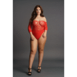 Teddy senza cavallo con strass e top in pizzo per un fascino curvy | SexyPlus - immagine 4