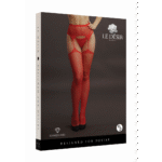 Collant con giarrettiere plus size e strass per un look curvy sensuale – LIN - immagine 13